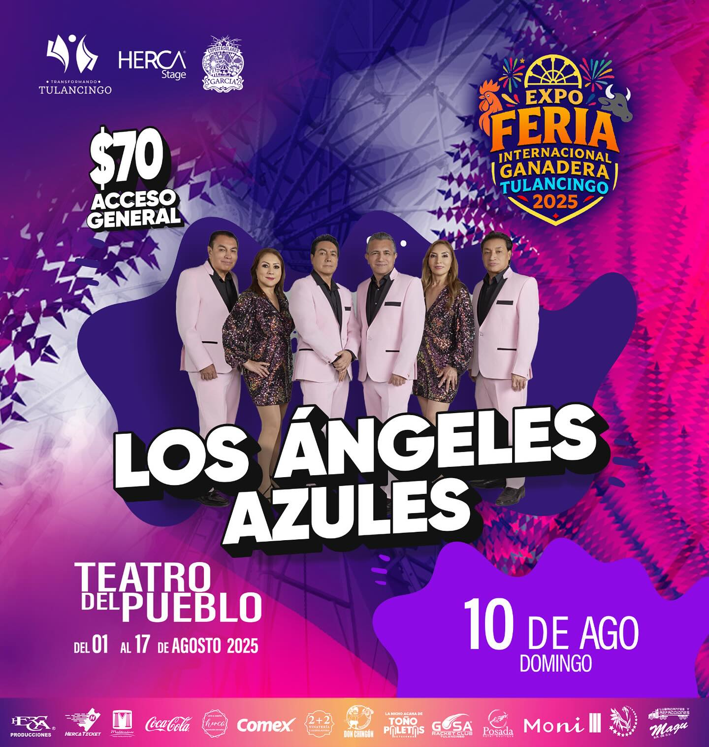 10 Agosto: Los Ángeles Azules